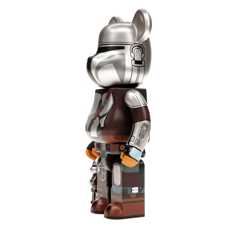 Bearbrick x Star Wars The Mandalorian Beskar Armor 100% & 400% Set