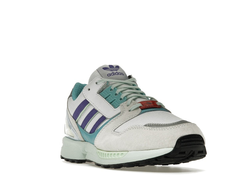 adidas ZX 8000 White Purple Aqua