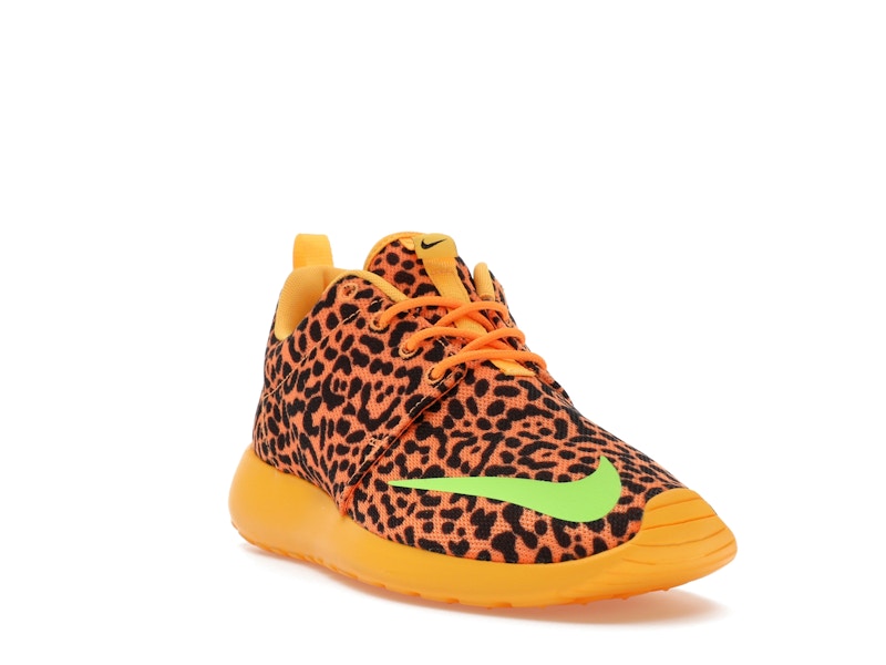 Nike Roshe Run Orange Leopard