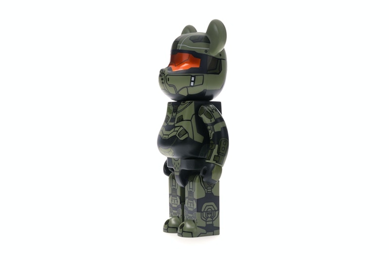Bearbrick Halo Master Chief 400% Green