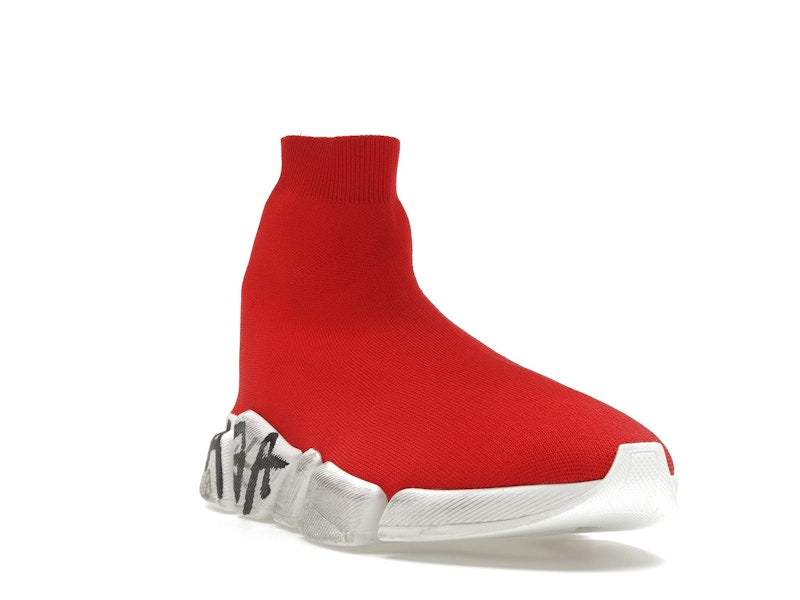 Balenciaga Speed 2.0 Graffiti Red White