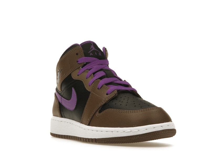 Jordan 1 Mid Purple Mocha (GS)