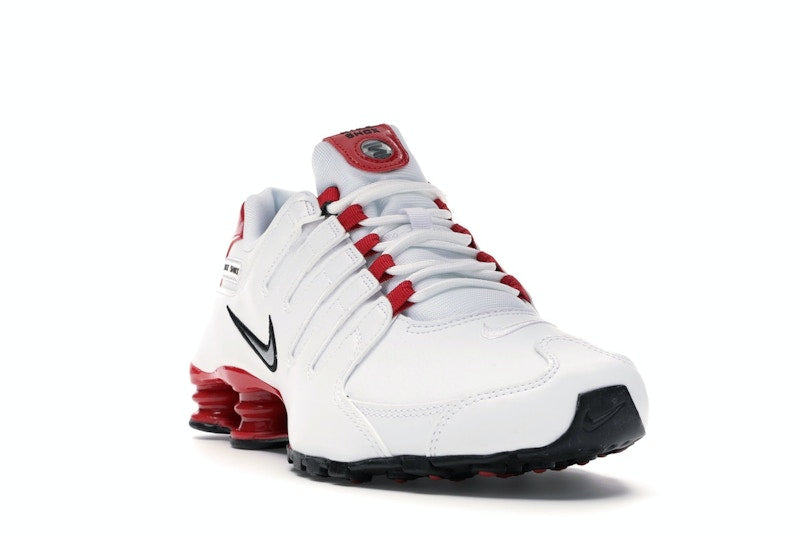Nike Shox NZ White University Red