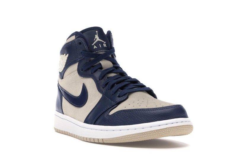 Jordan 1 Retro Premium Midnight Navy Light Cream (Women's)