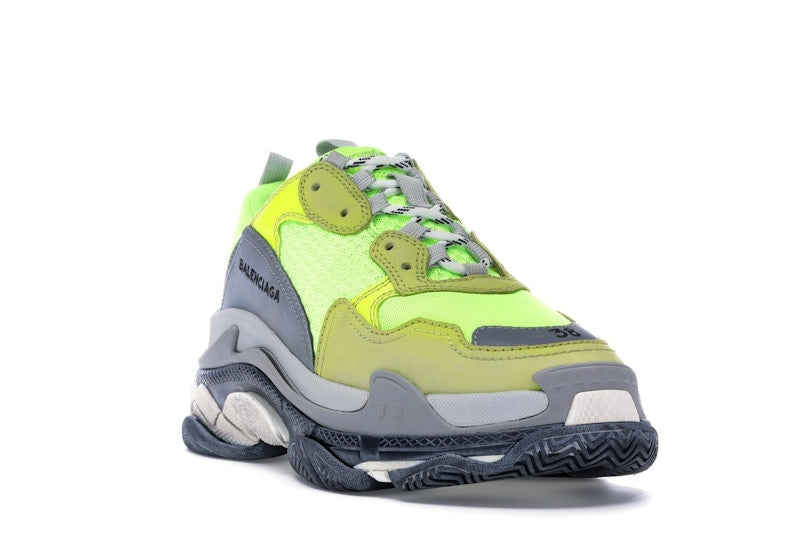 Balenciaga Triple S Neon Yellow (2018 Reissue)