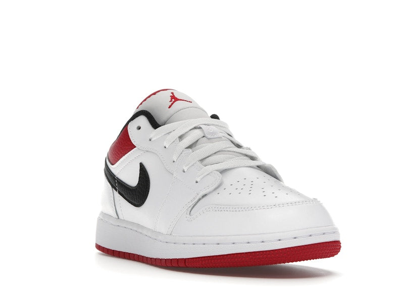 Jordan 1 Low White Gym Red (GS)