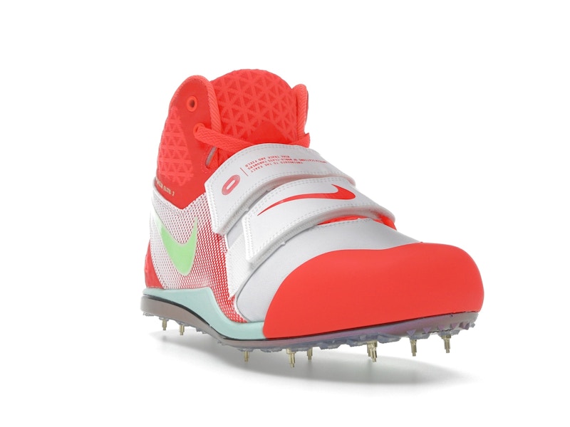 Nike Zoom Javelin Elite 3 White Hyper Orange Lime Blast Bright Crimson