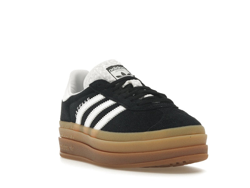 adidas Gazelle Bold Black White Gum (Women's)