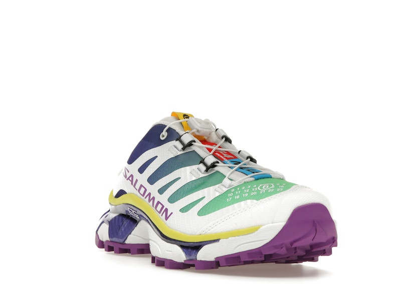 Salomon XT-4 Mule MM6 Maison Margiela Ivory Purple Multi