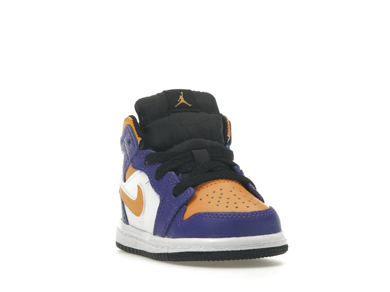 Jordan 1 Mid Lakers (2022) (TD)