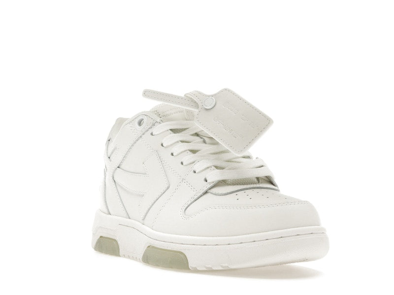 Off-White Out Of Office Calf Leather Triple White (Women's)
