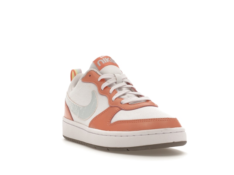 Nike Court Borough Low 2 SE White Light Madder Root (GS)