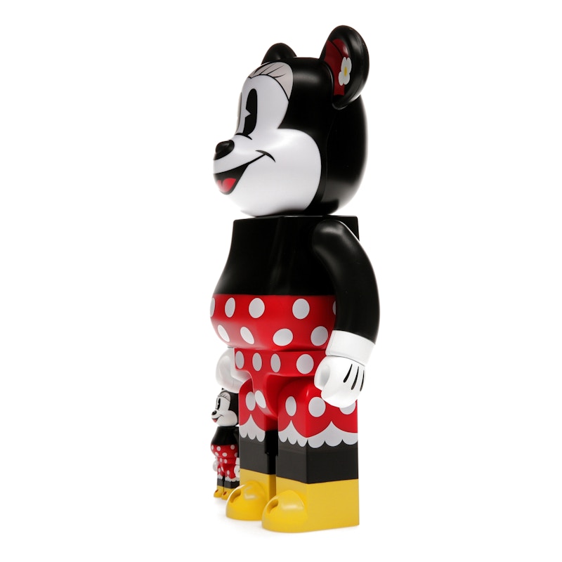 Bearbrick x Disney Minnie Mouse 100% & 400% Set