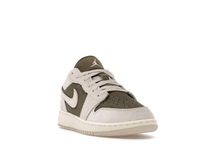 Jordan 1 Low SE Medium Olive Sail (GS)