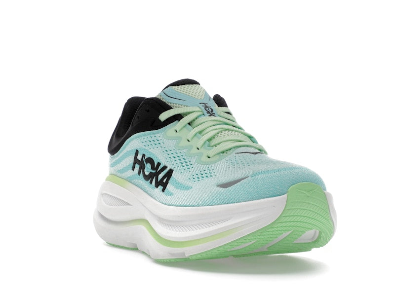 Hoka One One Bondi 9 Luna Moth Blue Spark