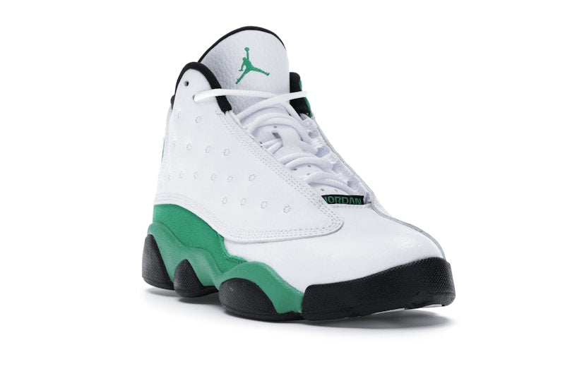 Jordan 13 Retro White Lucky Green (PS)