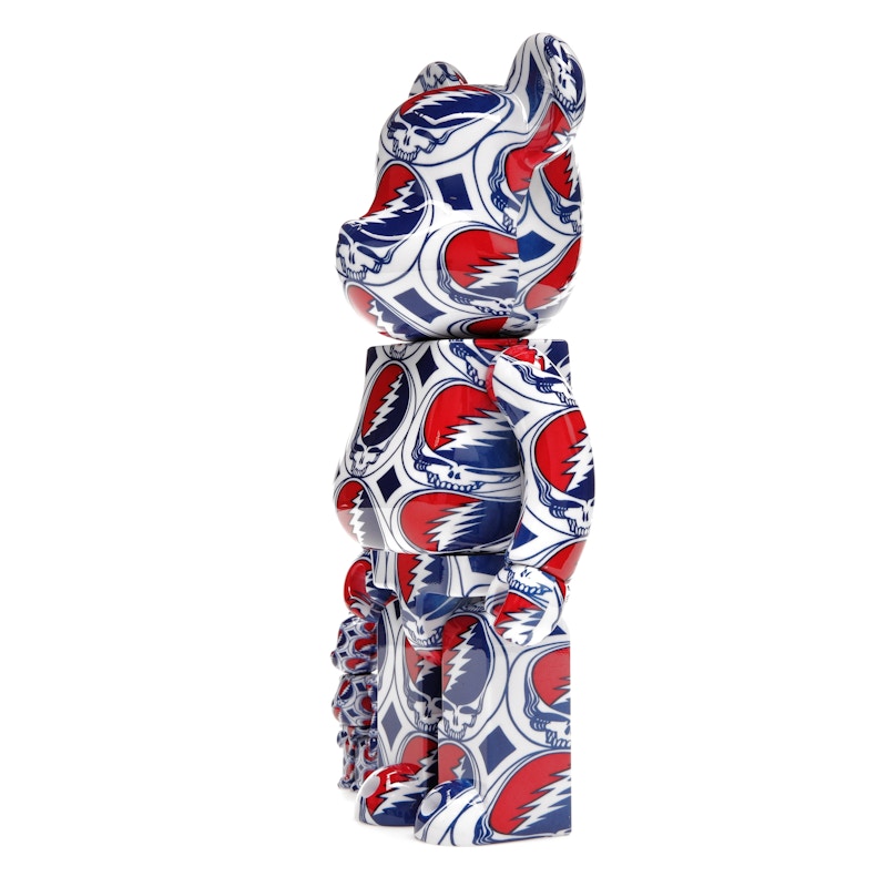 Bearbrick x Grateful Dead (Steal Your Face) 100% & 400% Set