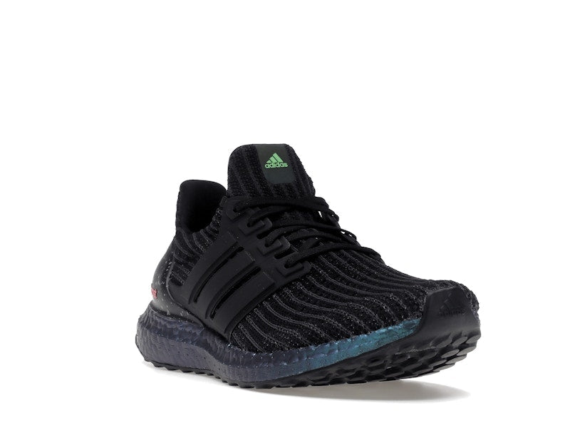 adidas Ultra Boost Black Green Zest