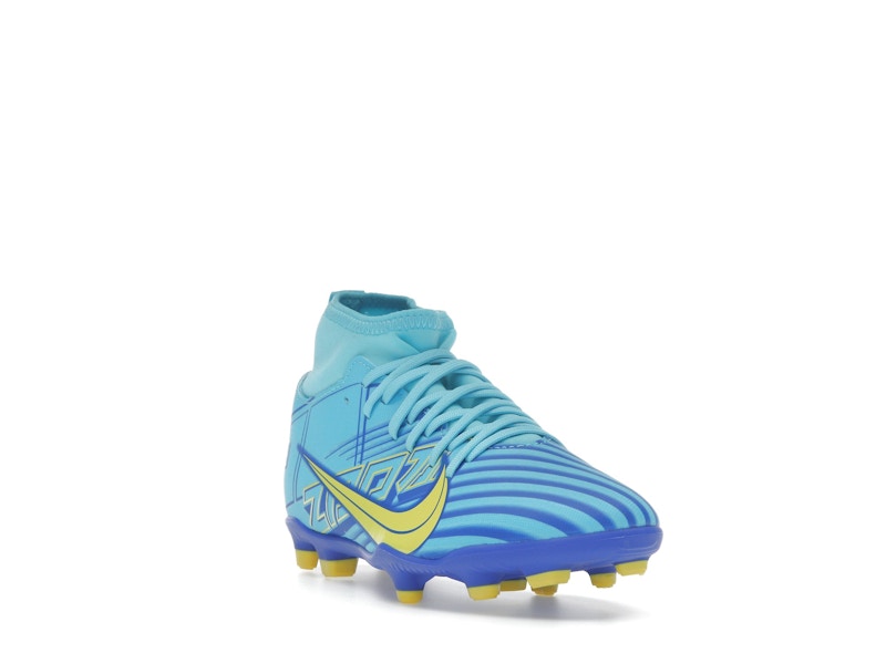 Nike Mercurial Superfly 9 Club KM FG/MG Baltic Blue White (GS)