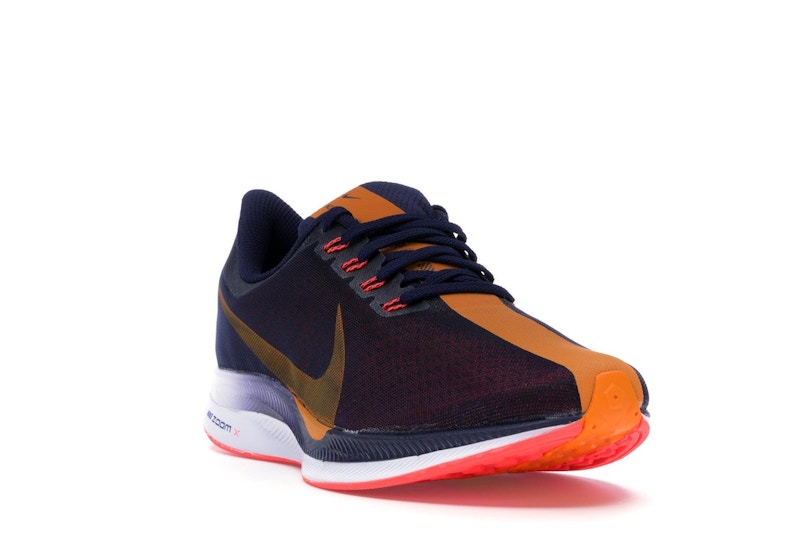 Nike Zoom Pegasus 35 Turbo Blackened Blue Orange Peel