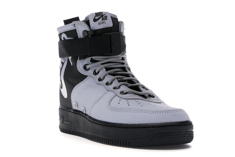Nike SF Air Force 1 Mid Wolf Grey Black