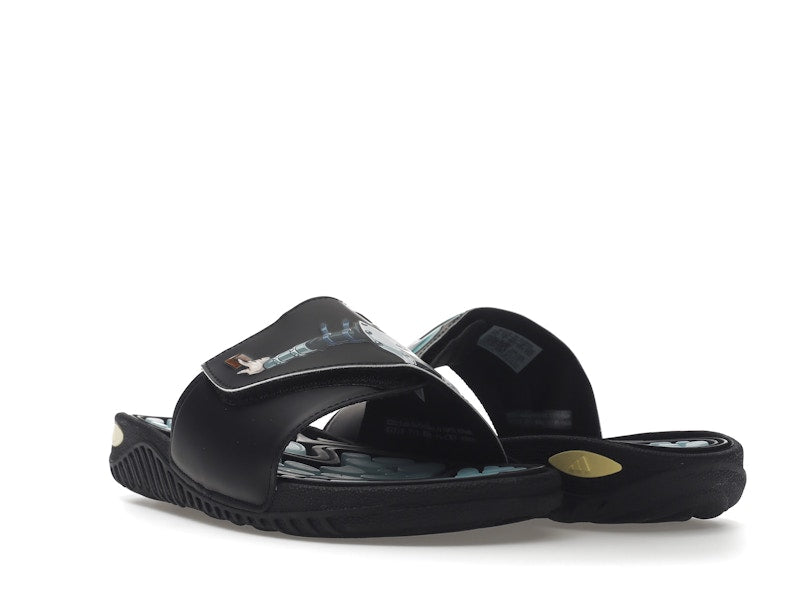 adidas Reptossage Hook-And-Loop Slides Yu-Gi-Oh! Blue Eyes White Dragon