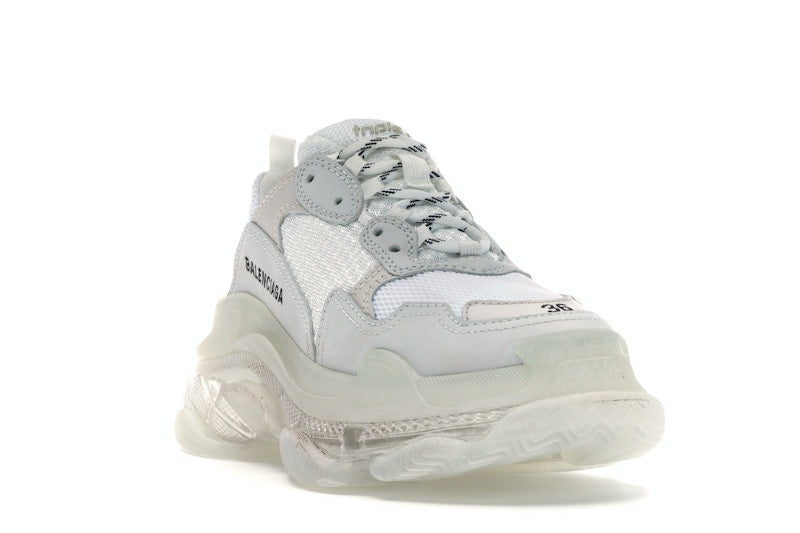 Balenciaga Triple S White Clear Sole (Women's)