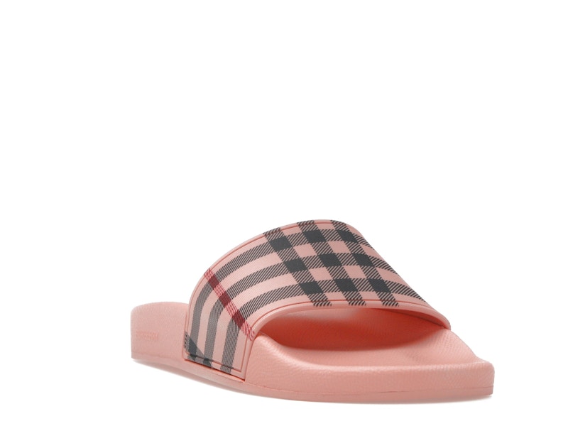 Burberry Furley Slides Vintage Check Pink (Women's)