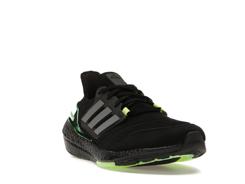 adidas Ultra Boost 22 Black Iron Metallic Beam Green
