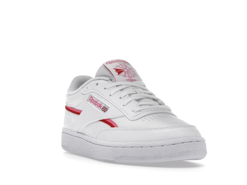 Reebok Club C 85 Vegan White Atomic Pink (Women's)