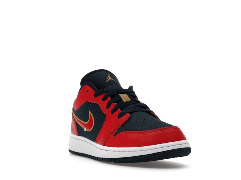 Jordan 1 Low Armory Navy Sport Red (GS)