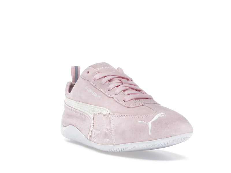 Balenciaga x Puma Speedcat Suede Distressed Pink White