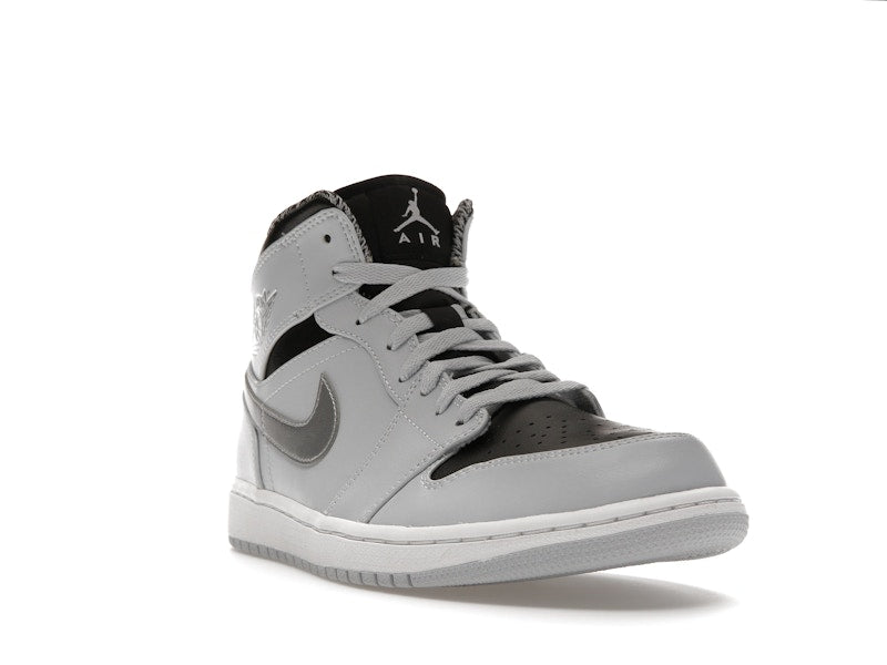 Jordan 1 Mid Pure Platinum Metallic Silver