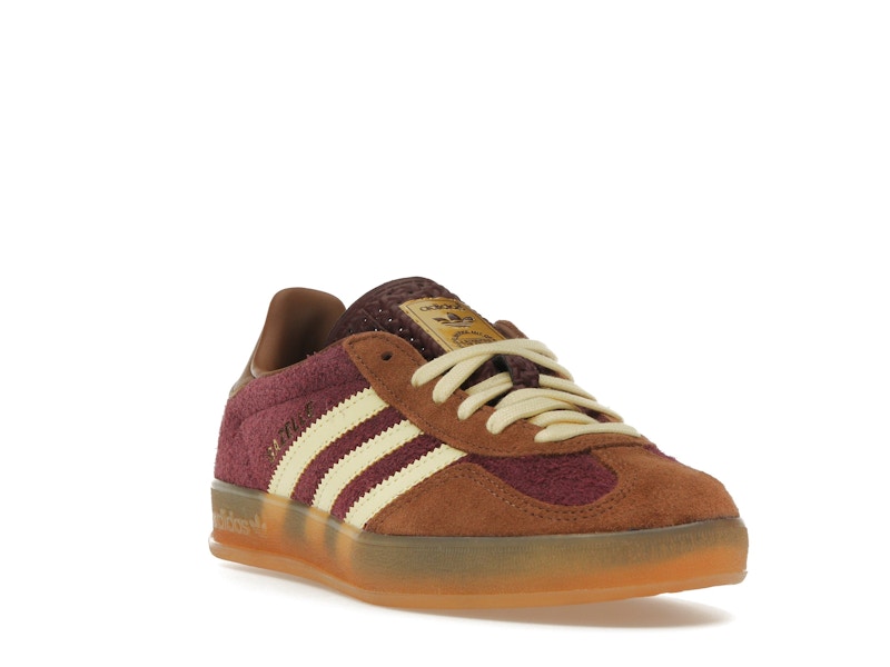 adidas Gazelle Indoor Maroon Almost Yellow