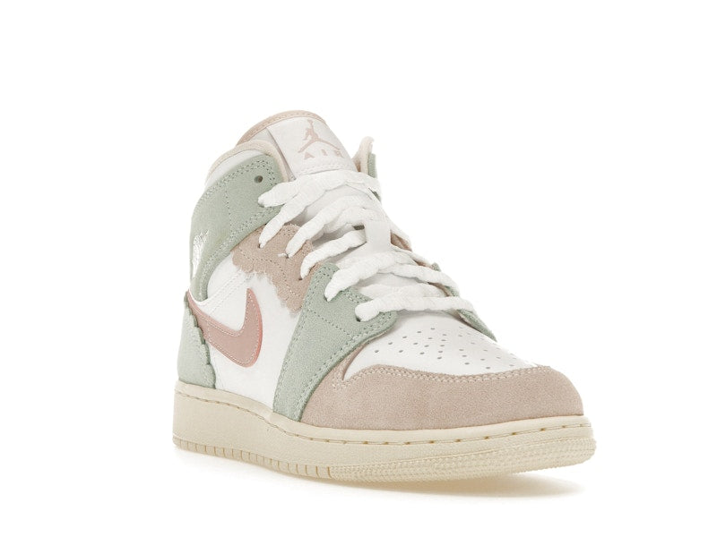 Jordan 1 Mid SE Pink Oxford (GS)
