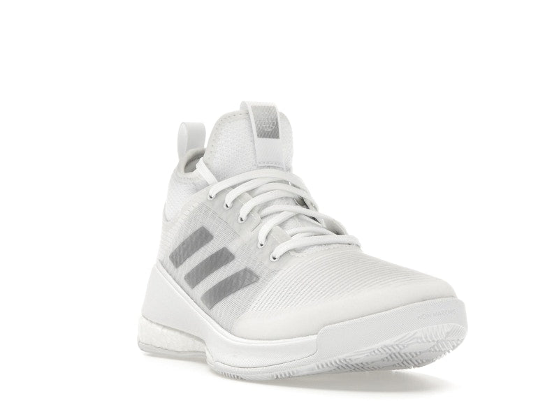 adidas Crazyflight Mid Cloud White Silver Metallic Grey (Women's)