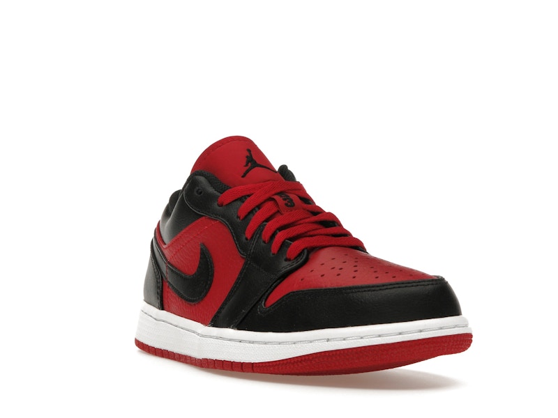 Jordan 1 Low Black Gym Red