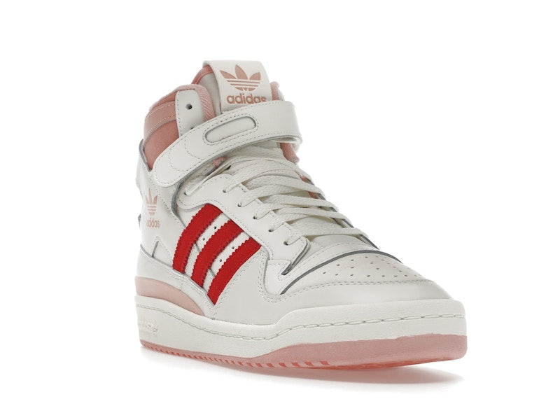 adidas Forum 84 Hi Off White Pink Red