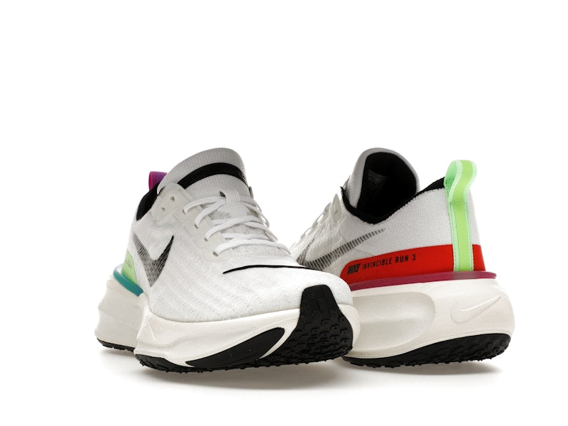 Nike ZoomX Invincible Run 3 SE White Black Picante Red Lime Blast