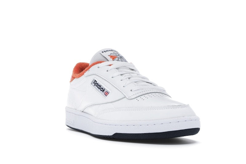 Reebok Club C 85 Eric Emanuel White Orange Navy
