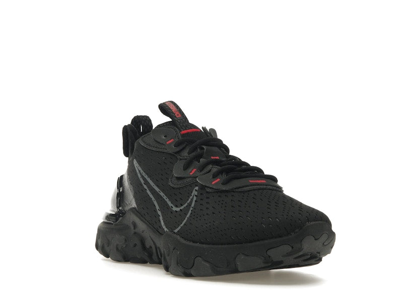Nike React Vision Black Grey Swoosh