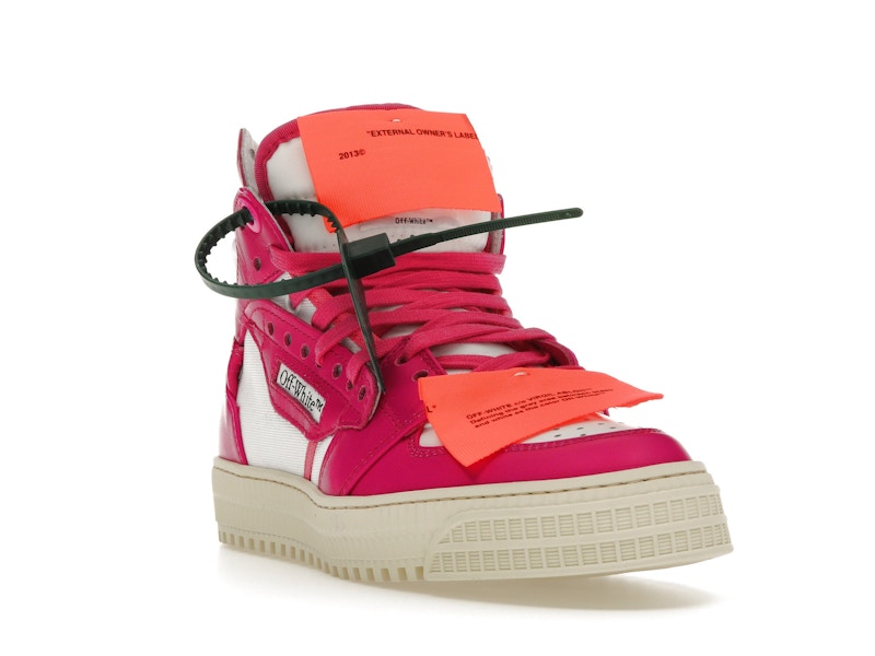OFF-WHITE Off Court 3.0 Leather White Fuchsia (Women's)