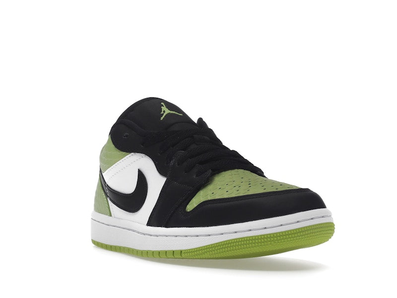 Jordan 1 Low Snakeskin Vivid Green (Women's)