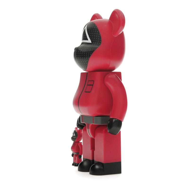Bearbrick x Squid Game Guard (Triangle) 100% & 400% Set