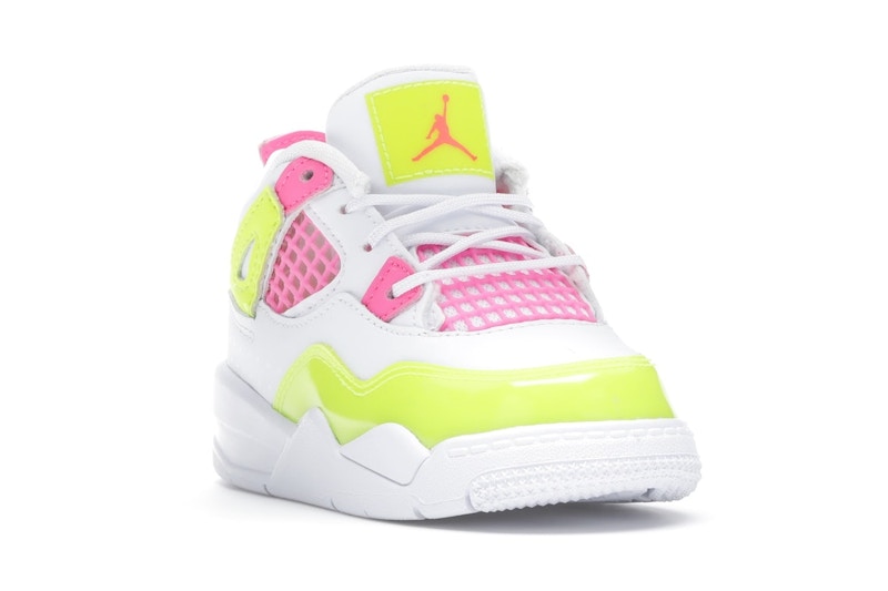 Jordan 4 Retro White Lemon Pink (TD)
