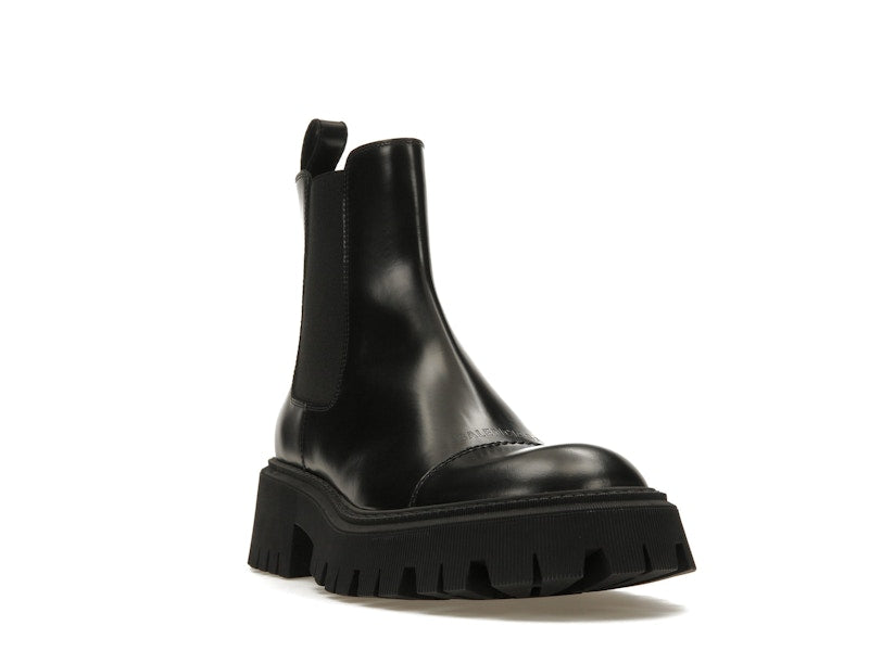 Balenciaga Tractor 20mm Boot Black