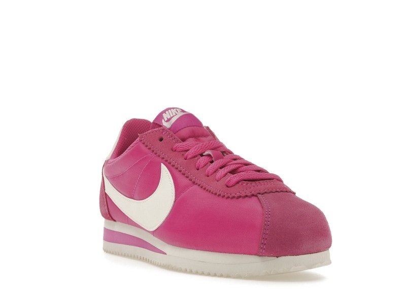 Nike Classic Cortez Nylon Active Fuchsia Summit White (Women's)