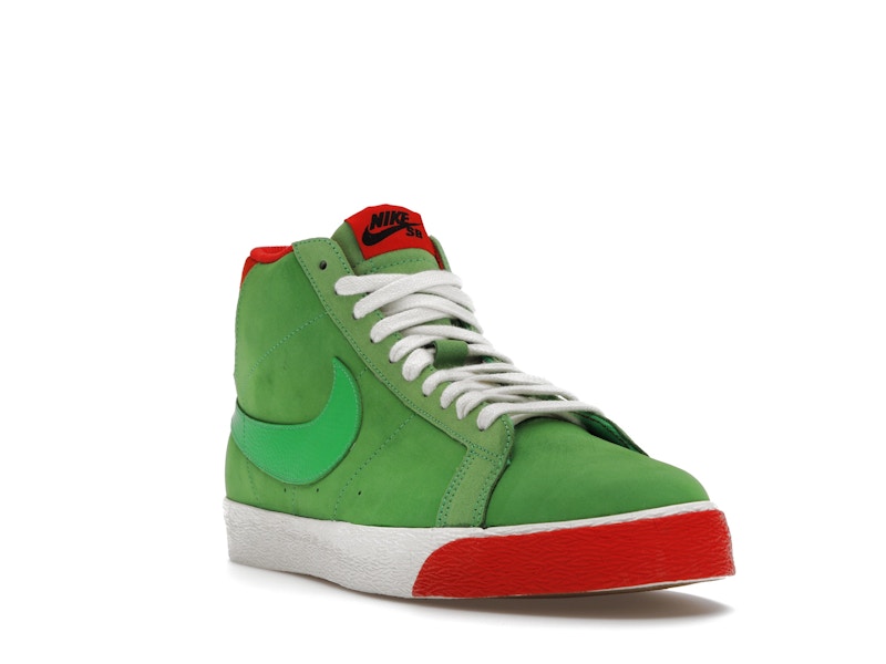 Nike SB Blazer Green Spark Pimento