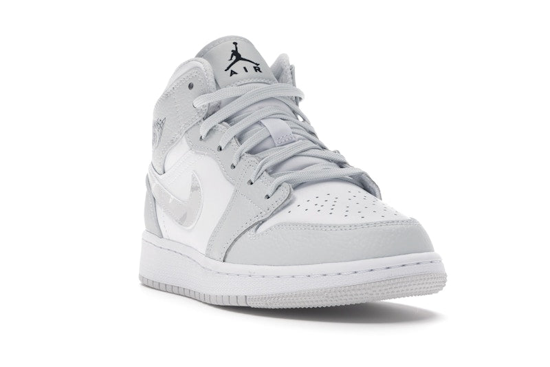 Jordan 1 Mid Grey Camo (GS)