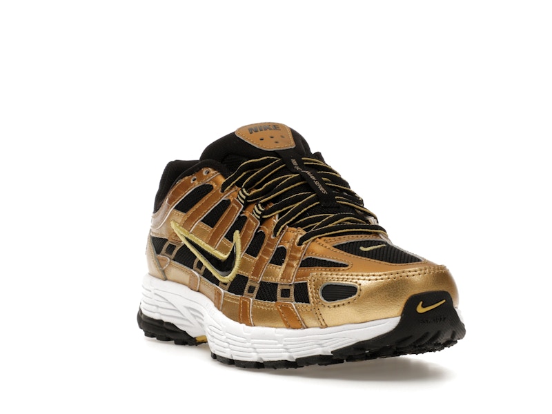 Nike P-6000 Metallic Gold Infinite Gold White Black